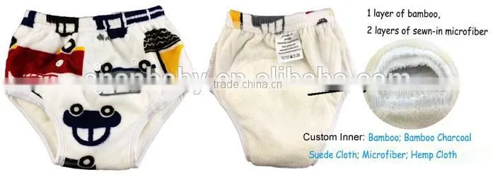 New 2014 AnAnBaby OEM Bamboo Waterproof Baby Traning Pants