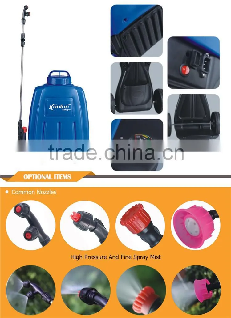 kaifeng factory supplier high quality battery electric power sprayer