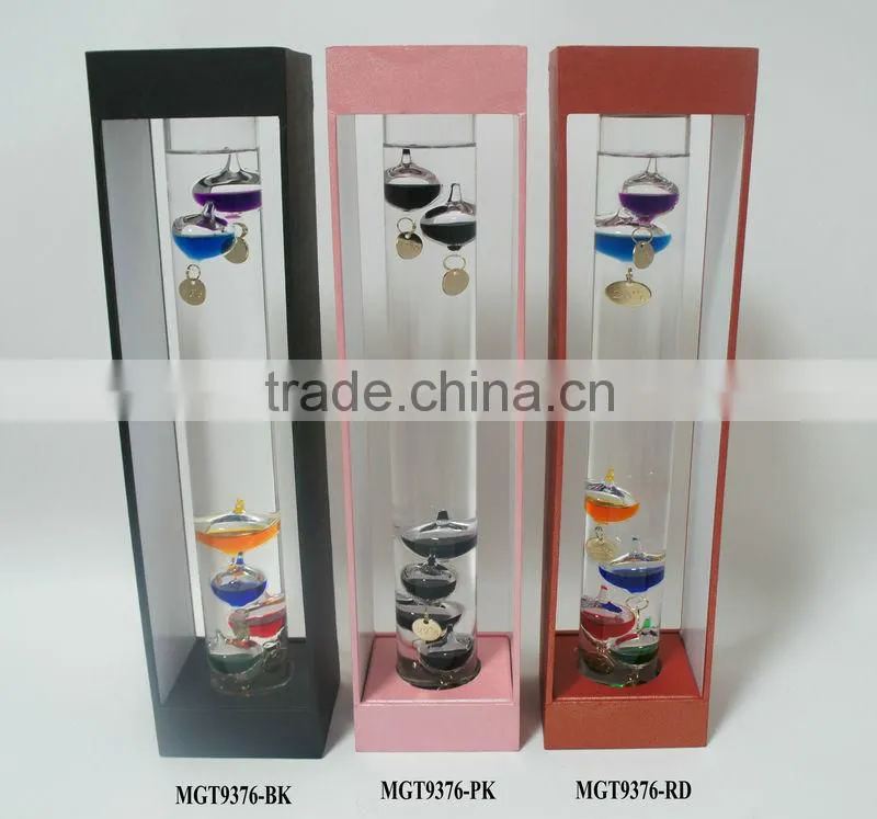 Beautiful and Neat MDF Frame Galileo Thermometer