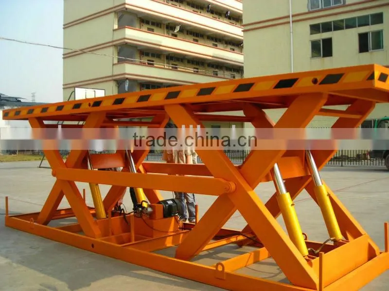 Manufacturer / high quality Large stationary scissor lift platform