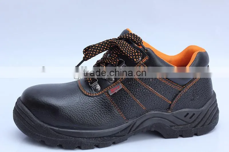 CE EN ISO 20345 PU injected outsole safety shoes in China 9037
