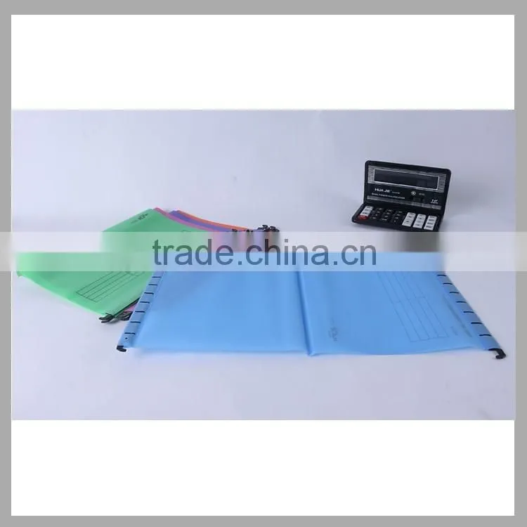 A4 FC Paper Hanging File Folder Shape Bag Advertising Folder Plastic PP Portfolio