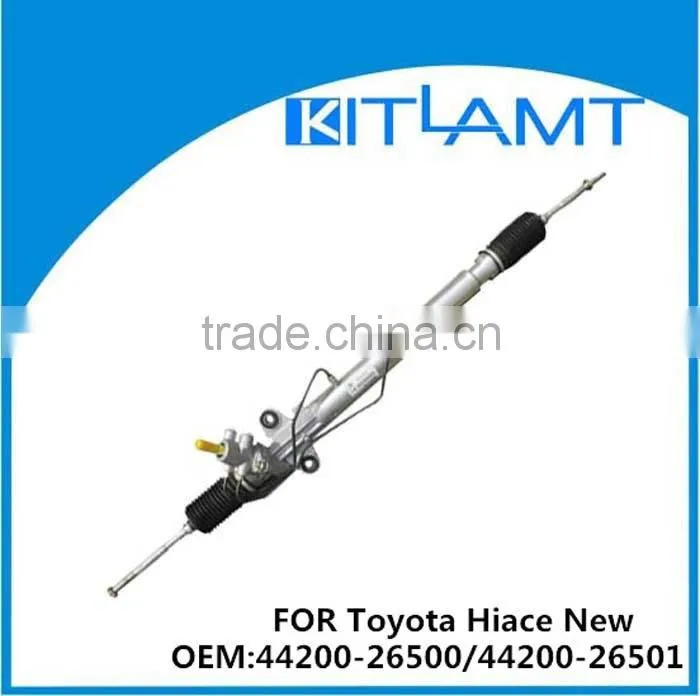 automobile types of steering gear box fit for Toyota Hiace New OEM:44200-26500/44200-26501