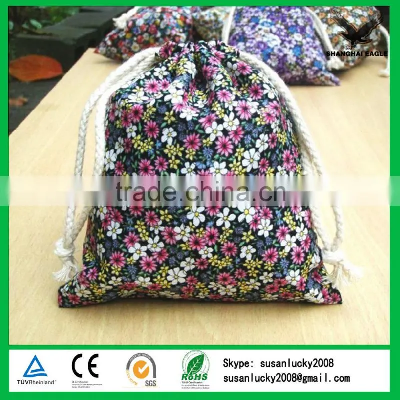 China Shanghai Custom Cotton Jewelry Packing Pouch