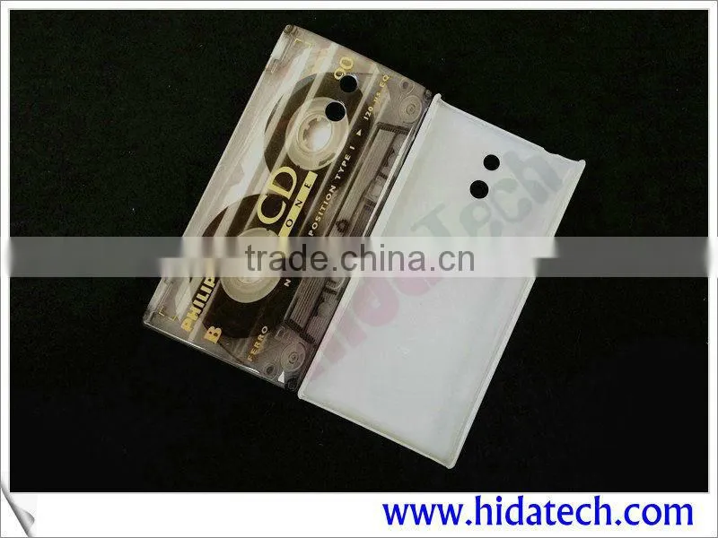 Cassette Tape Cover Case For Sony Xperia P LT22i Nypon Phone Case,IMD Phone Case for Xperia P LT22i