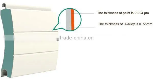 remote control shutter door/shutter sliding door/remote control rolling door