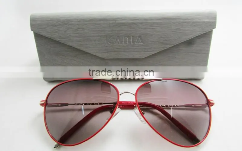 triangle PU gift glasses case box