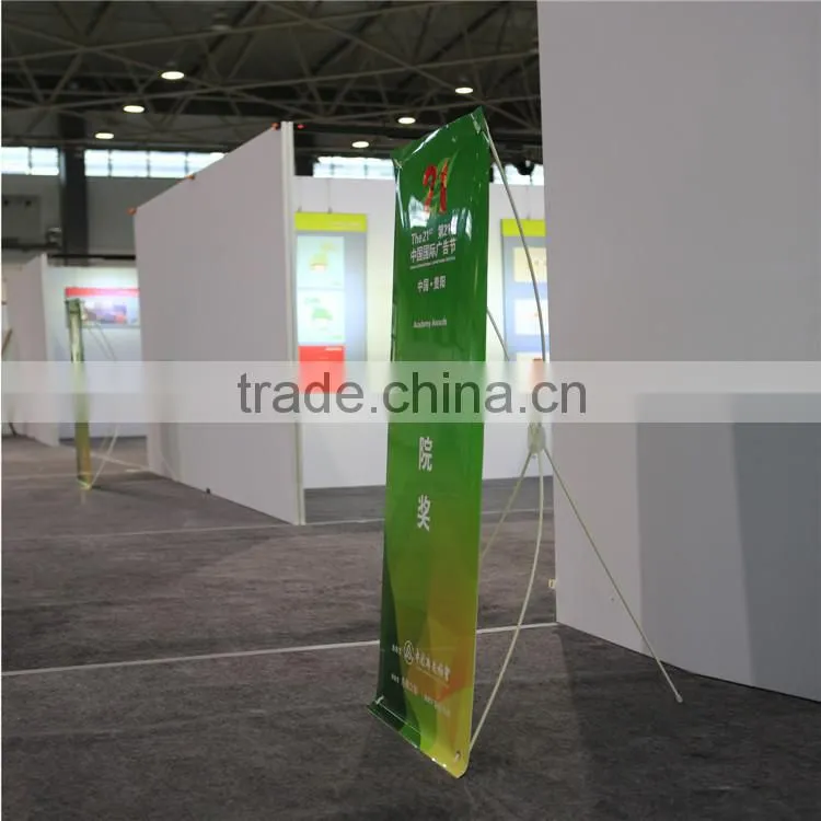 plastic black x banner stand
