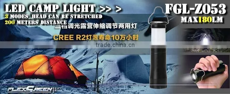 AAA battery 3w XPE R2 aluminum led flashlight