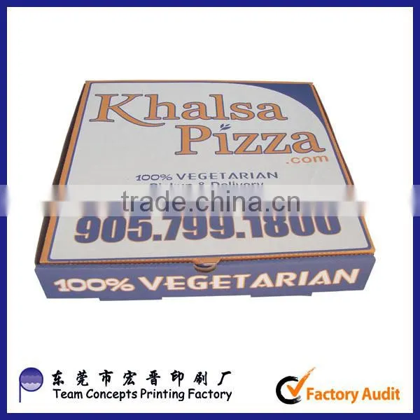 kraft paper pizza packaging bags custom