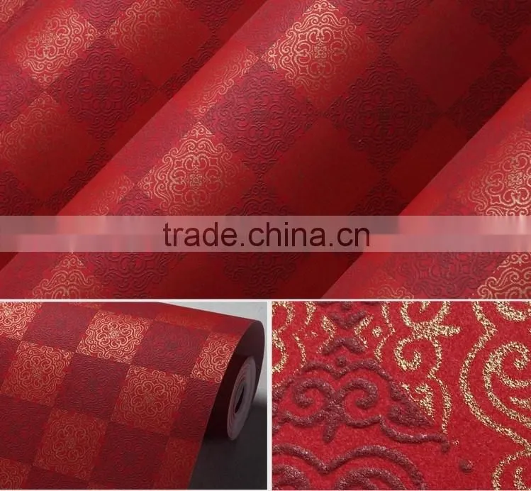 Cheap wall paper modern design nightclub ktv wallpaper