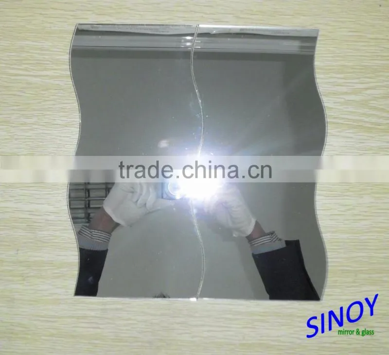 8x10 mirror, 12x12 mirror made of quality float glassn with double coated paint