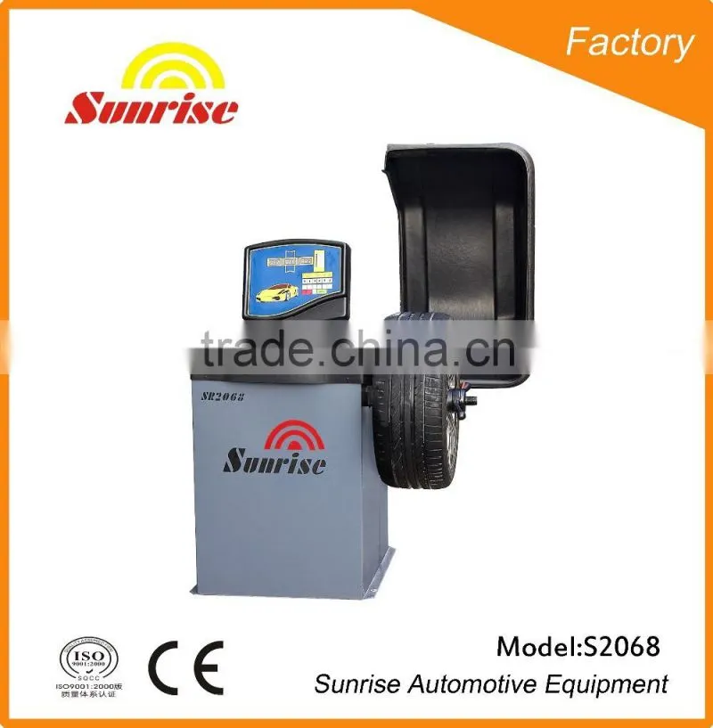 Full-automatic wheel balancer S2068