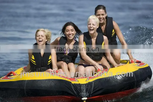 inflatable towable snow tube