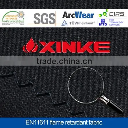 Eco friendly anti-static fire prevention material for oil&gas workwear