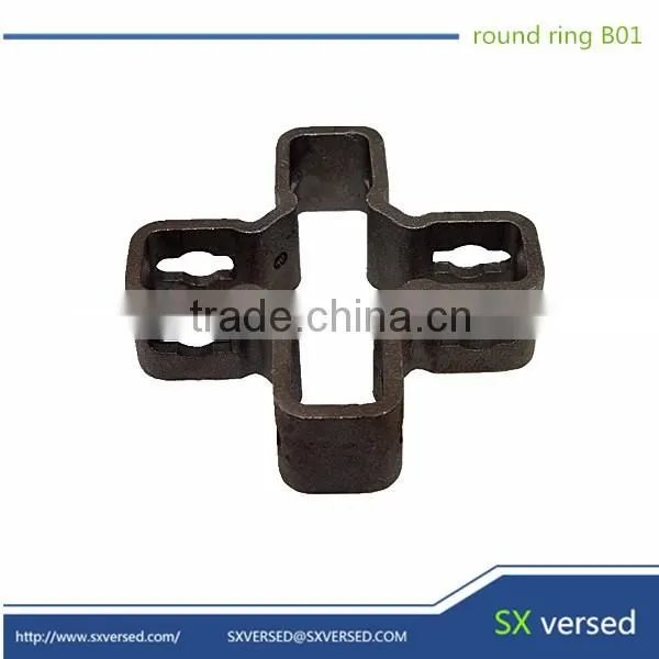 Scaffolding parts-- steel 1.0037/1.0036/1.0038 scaffolding round ring lock for scaffolding vertical tubes