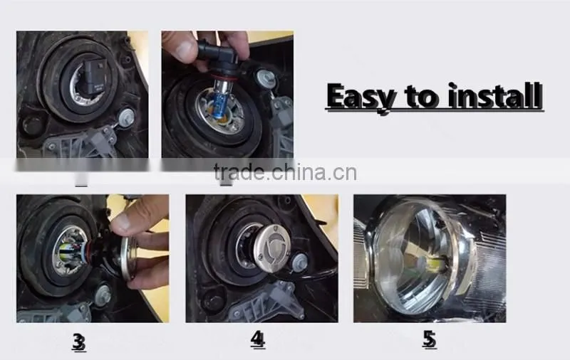 G5 80W 360 Degree automatic H7 H11 H8 H9 H10 9005 9006 5202 (H1 H3 880 881) led Car headlight Kit H4 H13 9004 9007 Repalcement