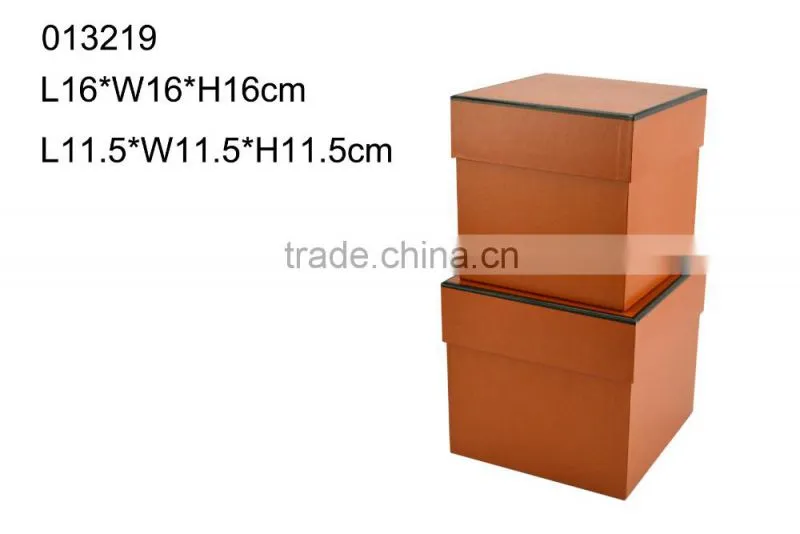 PU leather with Mirror Handle Jewelry Box
