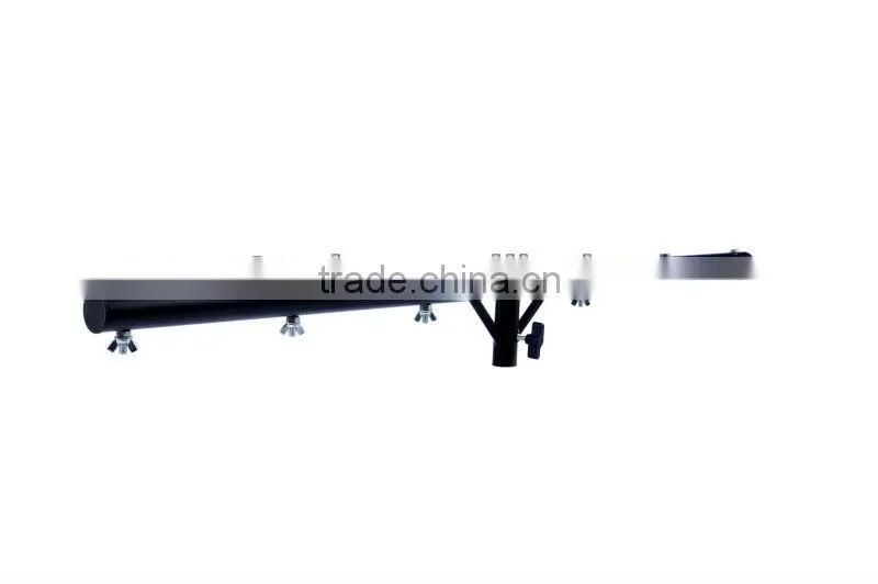 outdoor/indoor led par stainless steel tripod light stand double t-bar light stand