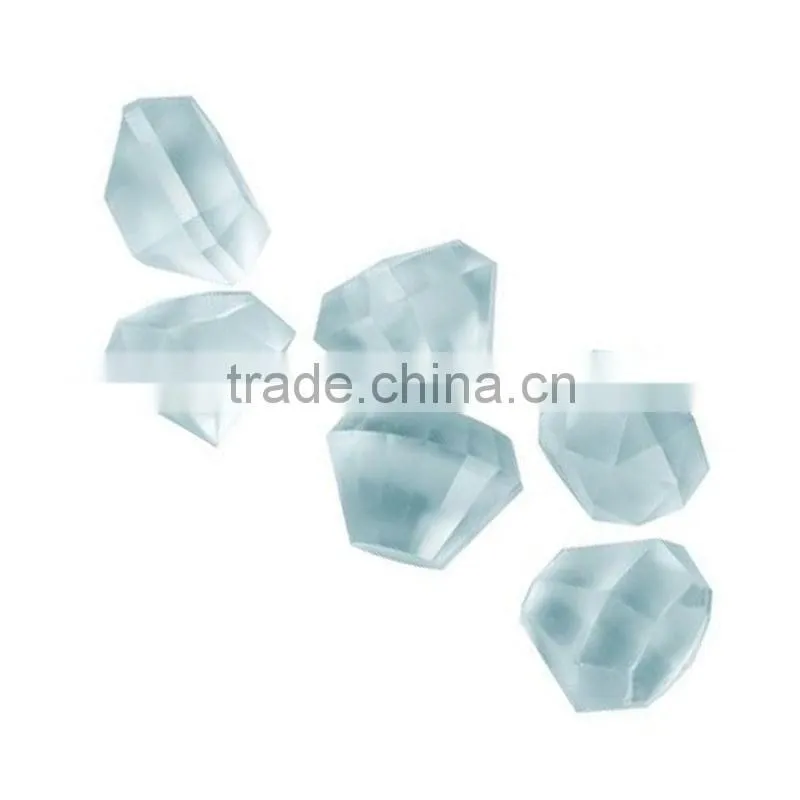 Kids DIY Crystal Diamonds Shape Ice Cream Mould Summer Silicone Ice Cream Trays Ice Cream Tools
