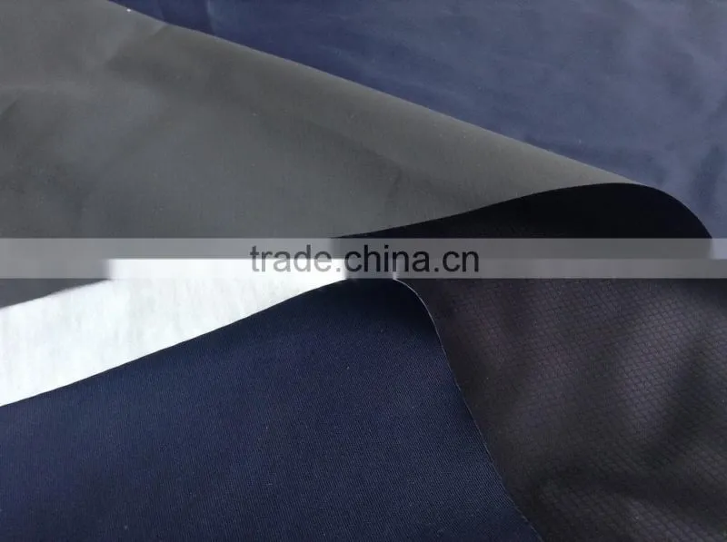Ultralight Waterproof Breathable PU membrane Laminating Nylon Taffeta