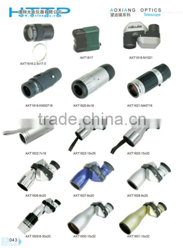 new style hot sale 15-50x21 zoom monocular telescope