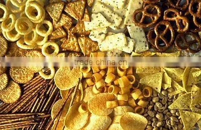 healthy food Extruder Corn Snacks Processing Line