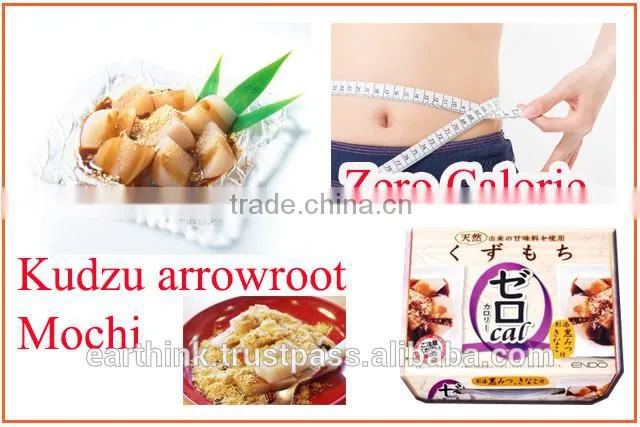 Japanese hot selling healthy sweets ENDO's 'Zero Calorie' Kudzu (arrowroot) Mochi 108g