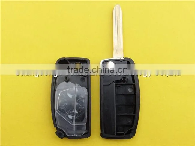 Hot Sell Toyota car remote key for Toyota Rav4 Corolla Scion Yaris Matrix 3 button flip folding key shell case cover