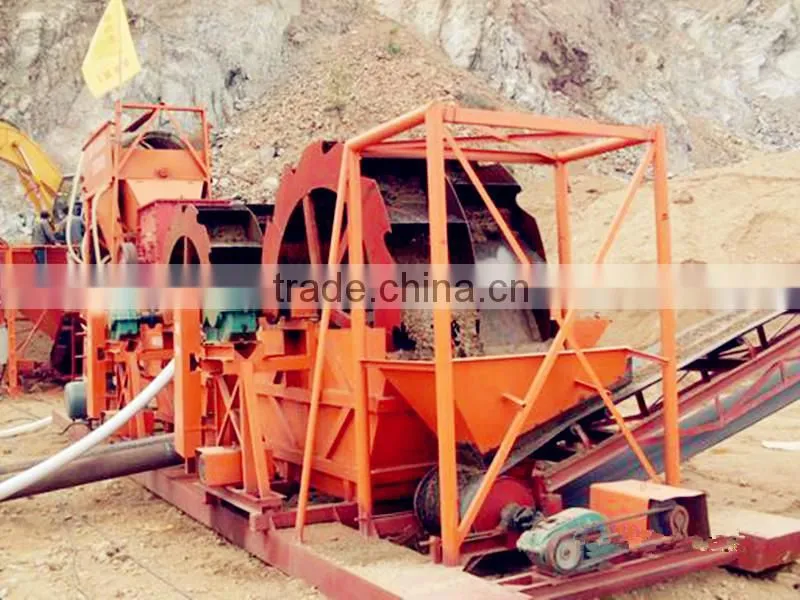 Hot sales mobile sand washing plant with high capacity for sale
