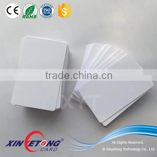 CR80 30mil Black PVC Plastic Card Blank for Thermal Printer