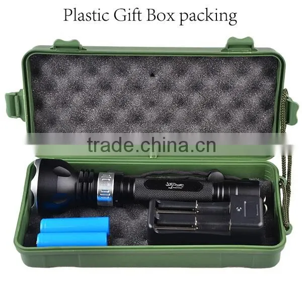 1000lumen T6 Lamp 10w LED Submarine Diving Flashlight White Yellow Red UV beam Underwater Torch