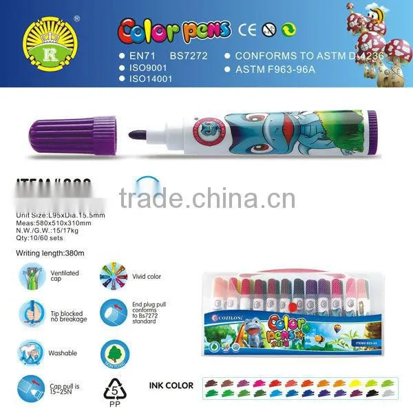 Short mini color pen item 823