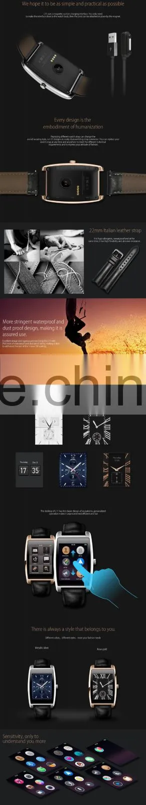 High Tech Health Smart Watch With CPU MTK2502C
