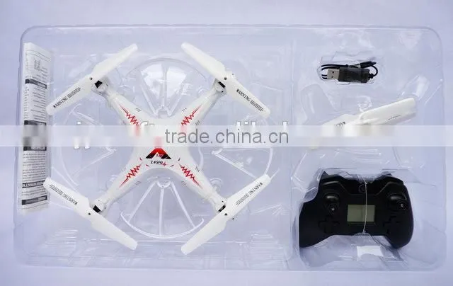 Smart drone quadcopter 4channels 6Axis quadcopter with 0.3mp 2.0mp camera