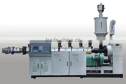Double -wall corrugated plastic pipe production line