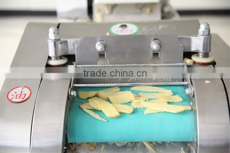 Commercial vegetable cutting machine