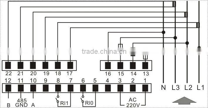 single phase digital power meter