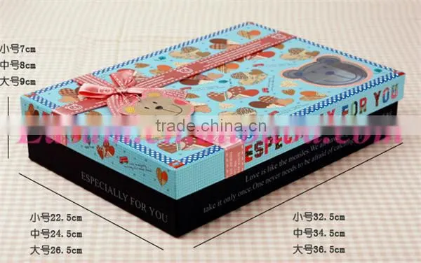 Three sets Gift packaging box/box gift/cardboard gift box