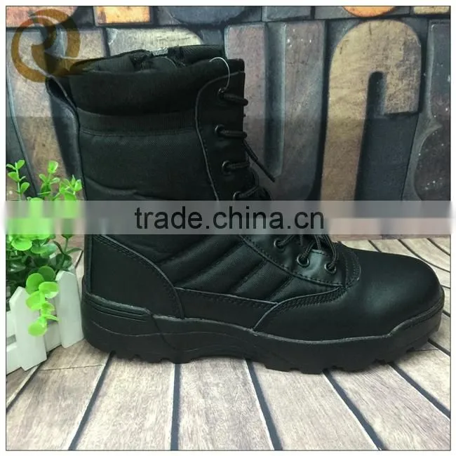 Wholesale black army military tactical combat boots