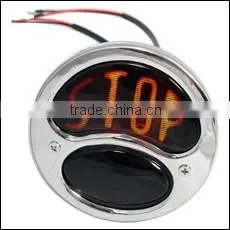 Grilled Chrome Classic Vintage Taillight for Harley Street Fighter