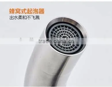Newest design stainless stell 304 high quality cheap flexible kitchen faucet