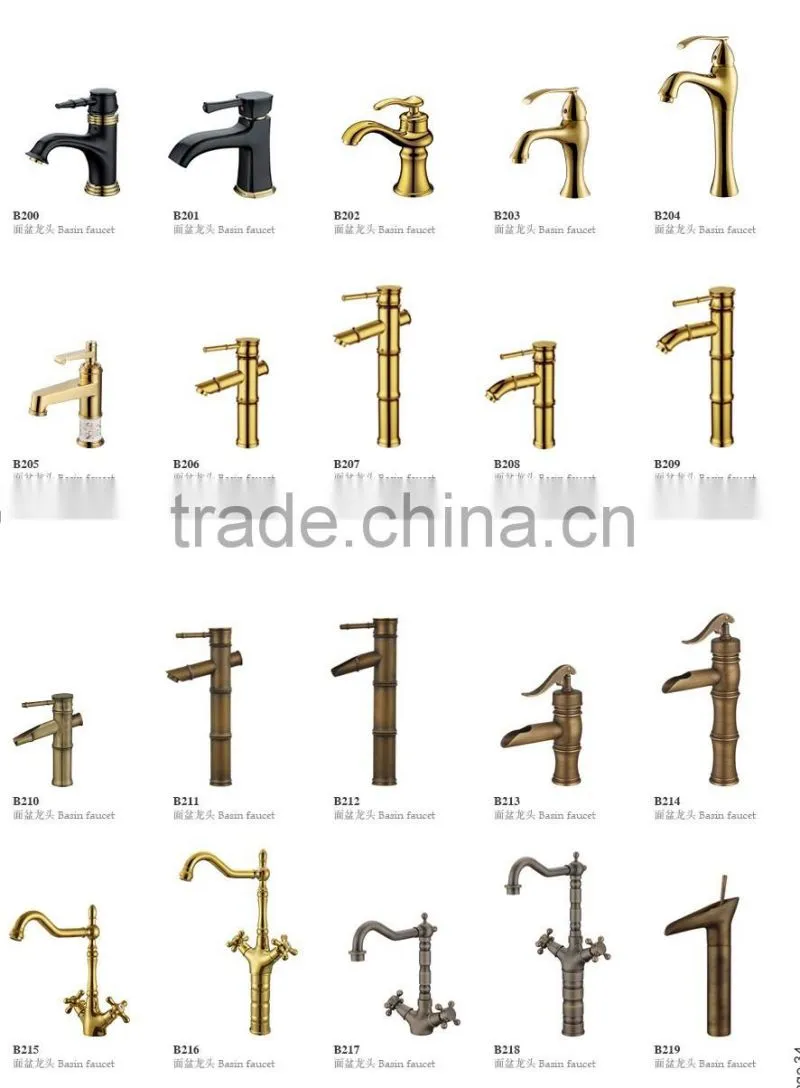 Unique hot selling design brass material chrome modern kitchen faucet