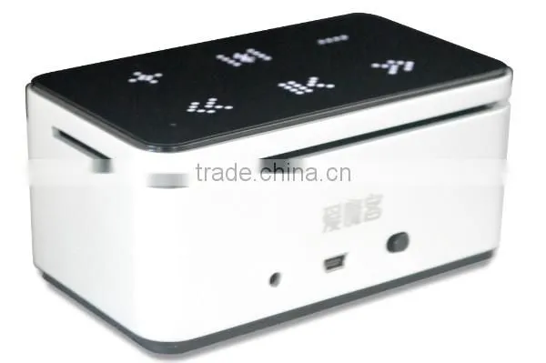 Mini Wireless Bluetooth Speaker with Touch Screen 6W double speakers and NFC functions