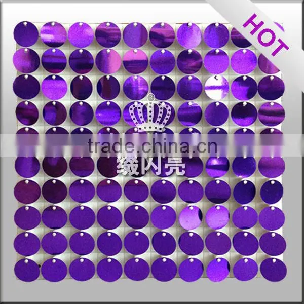 2016 Patent Sparkling Disc Wall Board For Decoration Wedding Backdrop