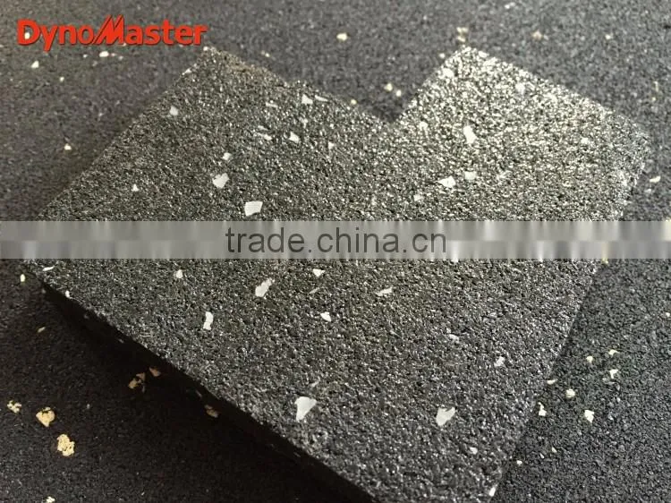 Gym rubber flooring /25mm rubber flooring tile / rubber floor tile