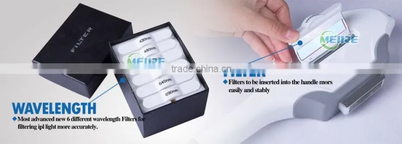New design ipl shr opt laser permanent home medical device