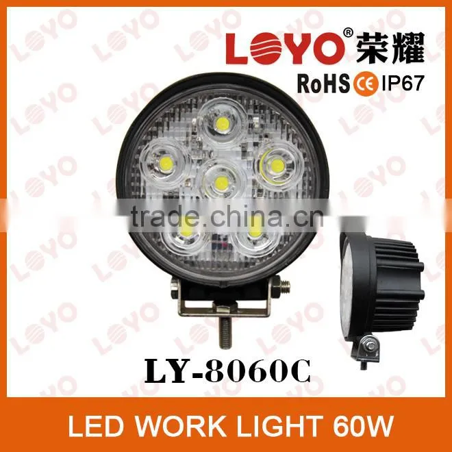 Hot Sale!!! Multifunctional Super Brightly offroad 60W LED Work Light