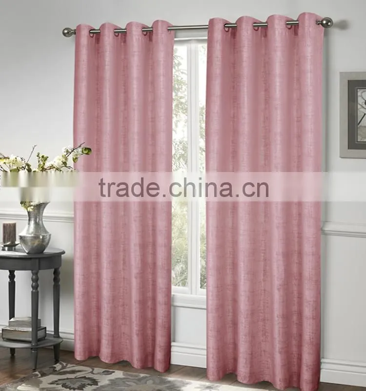 NBHS OKTEX 100 approved classic ready made print jacquard window curtain