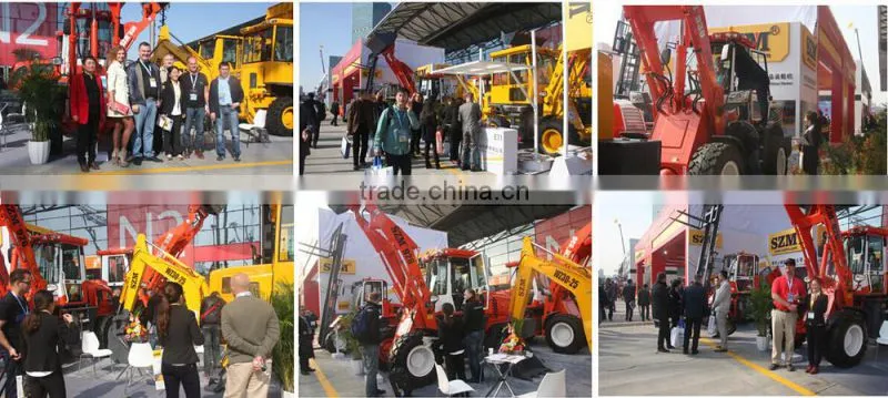 SZM 0.8Ton wheel loader for Construction building